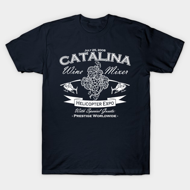 Catalina Wine Mixer T-Shirt by gackac